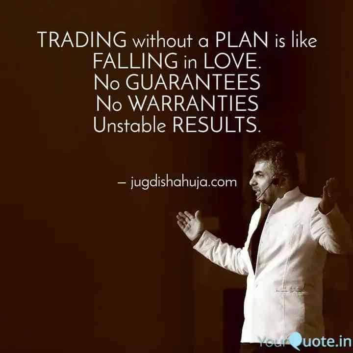 trading without plan